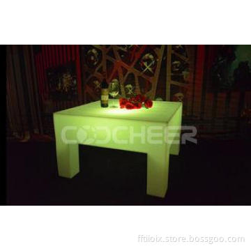 Mixed color Bright Pub Furniture Large Square illuminated d